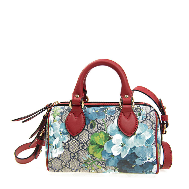 gucci/古驰 女士天竺花印花图案手提包 432123 ku2ig 8492 其他