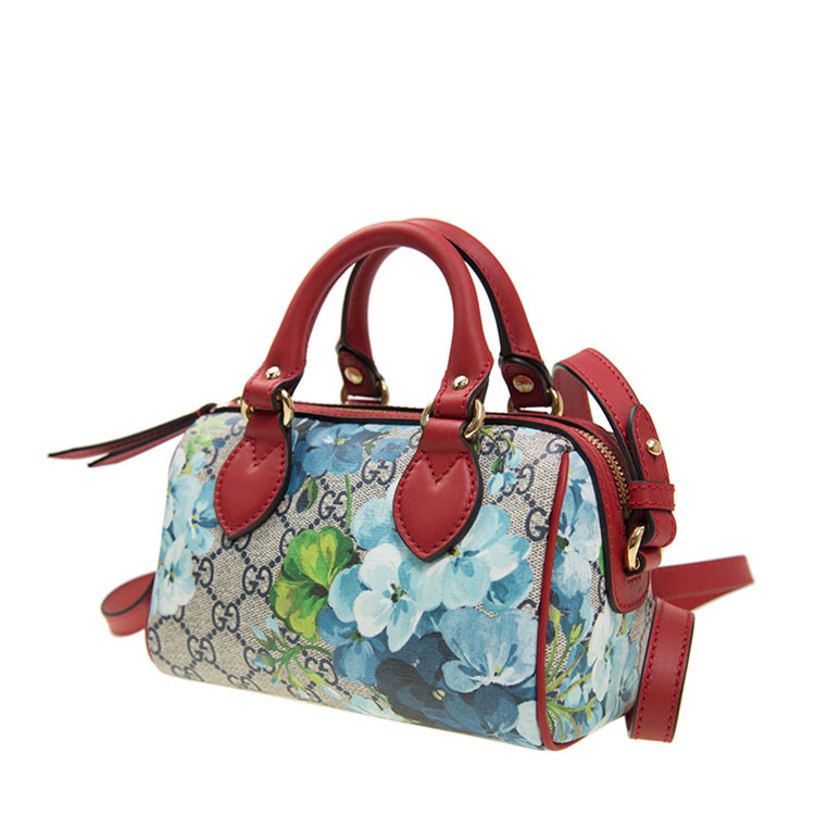 gucci/古驰 女士天竺花印花图案手提包 432123 ku2ig 8492 其他