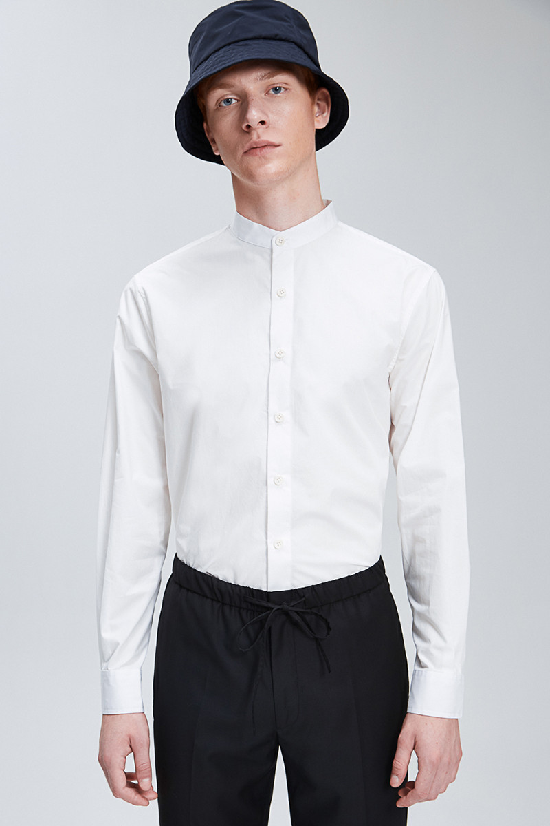 【designermenwear】depot3/depot3设计品牌 低领男士长袖衬衫