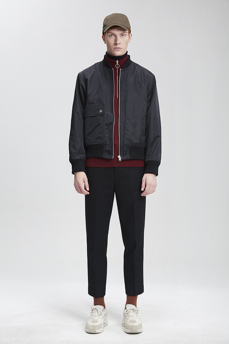 【designermenwear】depot3/depot3品牌新品长袖带织带男士夹克