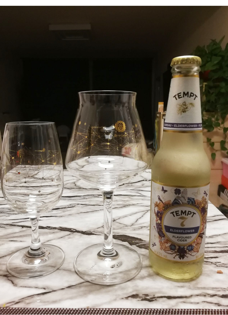 进口精酿 丹麦皇家布鲁尼诱惑七号接骨木味露酒 330ml 6瓶