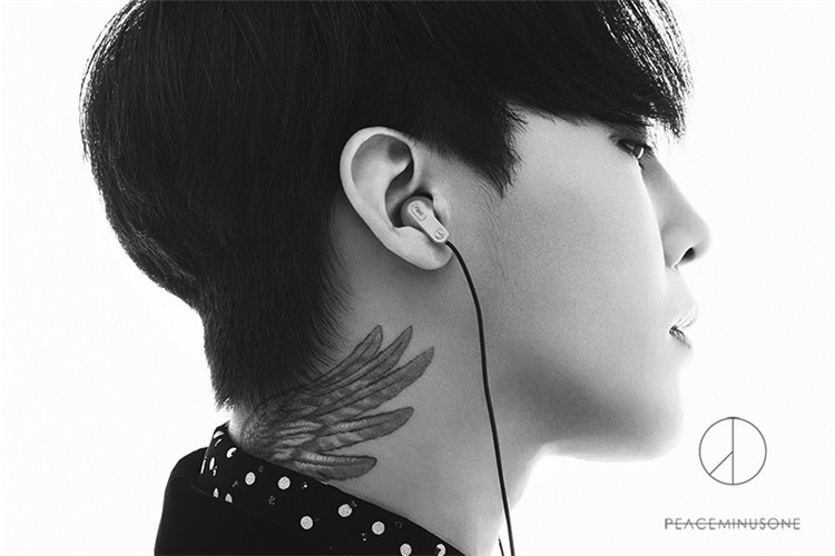 peaceminusone pmo pro-in ear gd权志龙入耳式耳机 黑色 银色