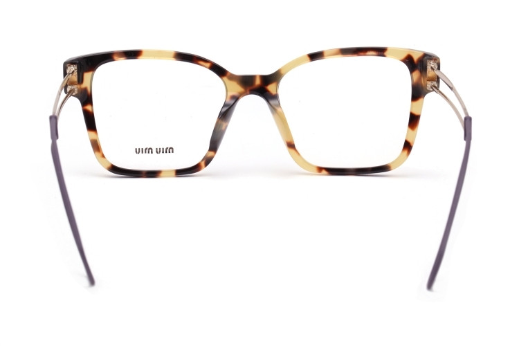 miumiu/缪缪近视镜架女士全框亚版眼镜框架板材框镂空镜腿光学镜vmu02