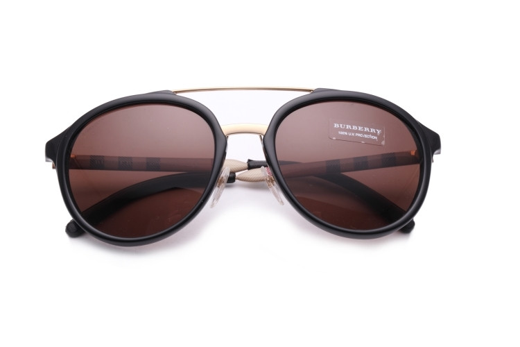 burberry/博柏利太阳镜 b4168q 男女款复古遮阳眼镜 可调鼻托舒适墨镜