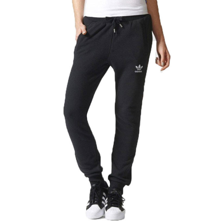 阿迪达斯adidas 三叶草originals 女 slim tp cuf宽松透气舒适运动