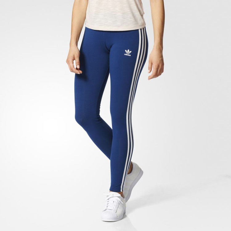 阿迪达斯adidas 三叶草originals 女 3 s leggings透气舒适运动休闲