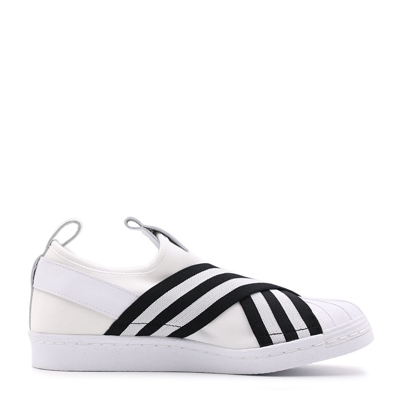 adidas/阿迪达斯三叶草 女 superstar slipon贝壳头懒人一脚蹬运动