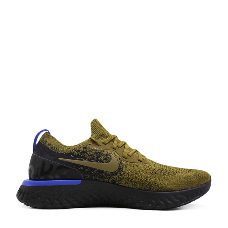 nike/耐克 2018 男 epic react flyknit飞线编织颗粒黑白彩虹轻便透气
