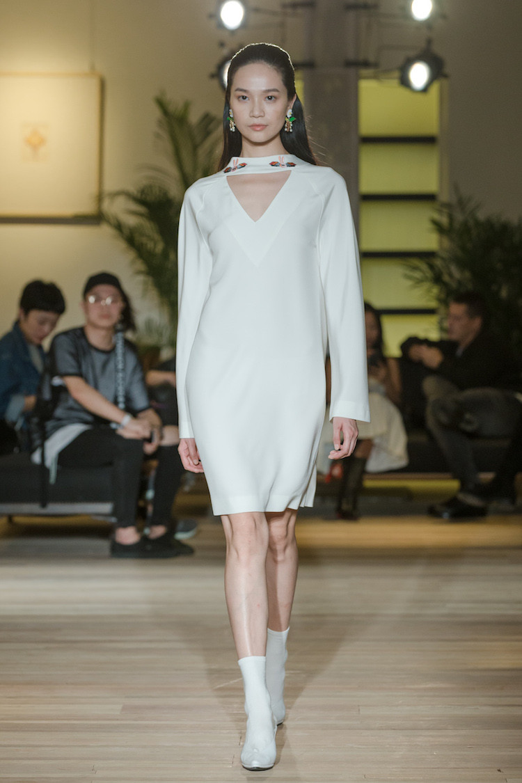 helen lee/helen lee/女士连衣裙/插肩袖宽松连衣裙