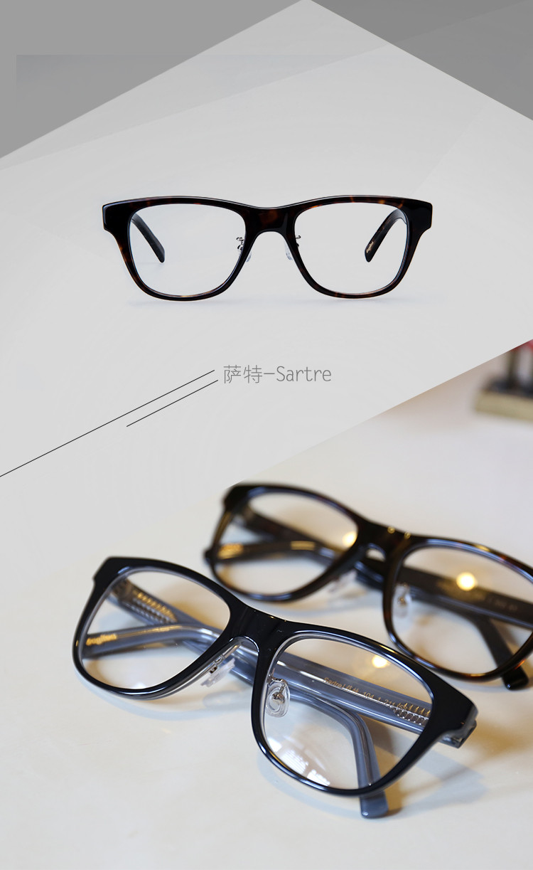 【designeracc】cogito/哲思眼镜近视眼镜架男女款通用圆框复古手造