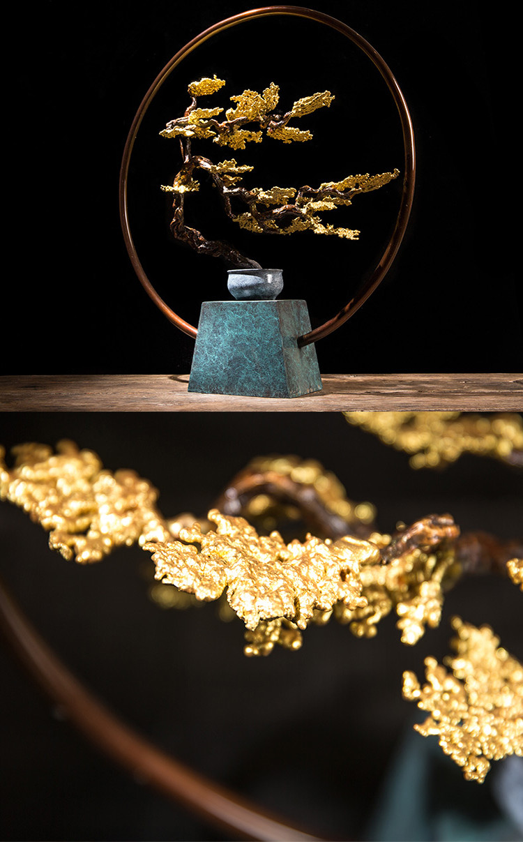 zbr/朱炳仁铜 精铜 岁寒知松系列 限量独一无二艺术品摆件仅售一件