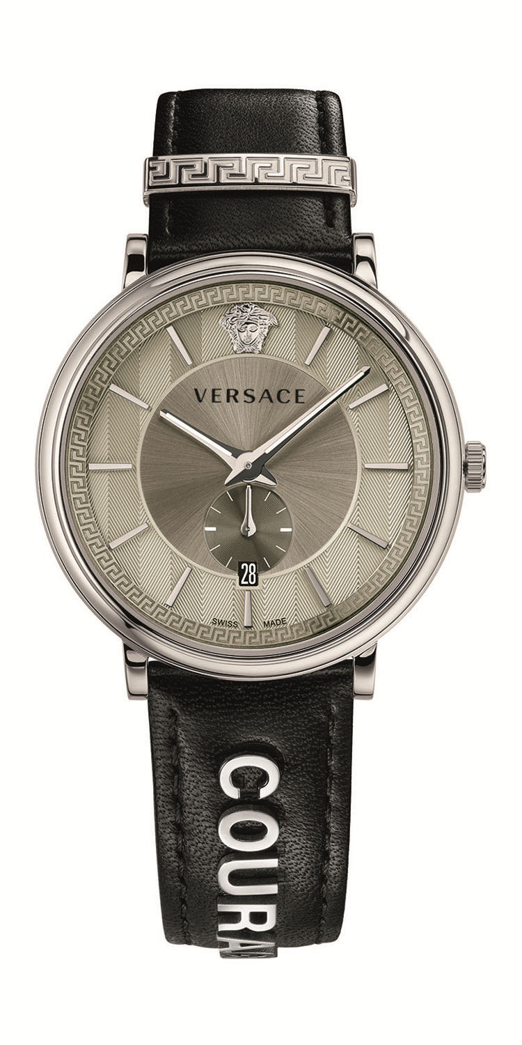 versace/范思哲v circle系列男士圆形石英腕表,vbq080017型号