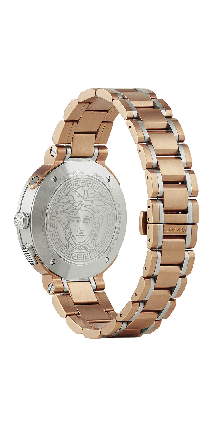 versace/范思哲v-extreme pro系列男士圆形石英腕表,vcn050017型号