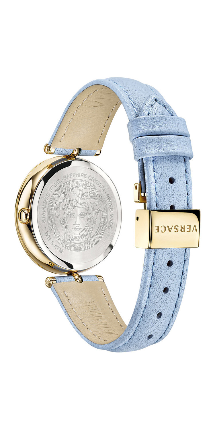 versace/范思哲palazzo empire系列女士圆形石英腕表,vecq00918型号