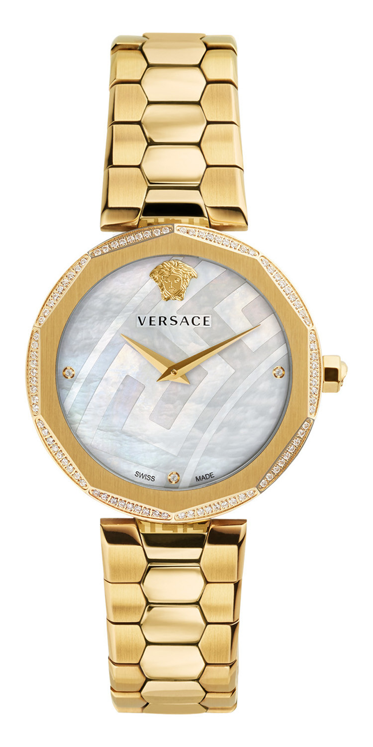 versace/范思哲idyia系列圆形石英腕表,v17060017型号