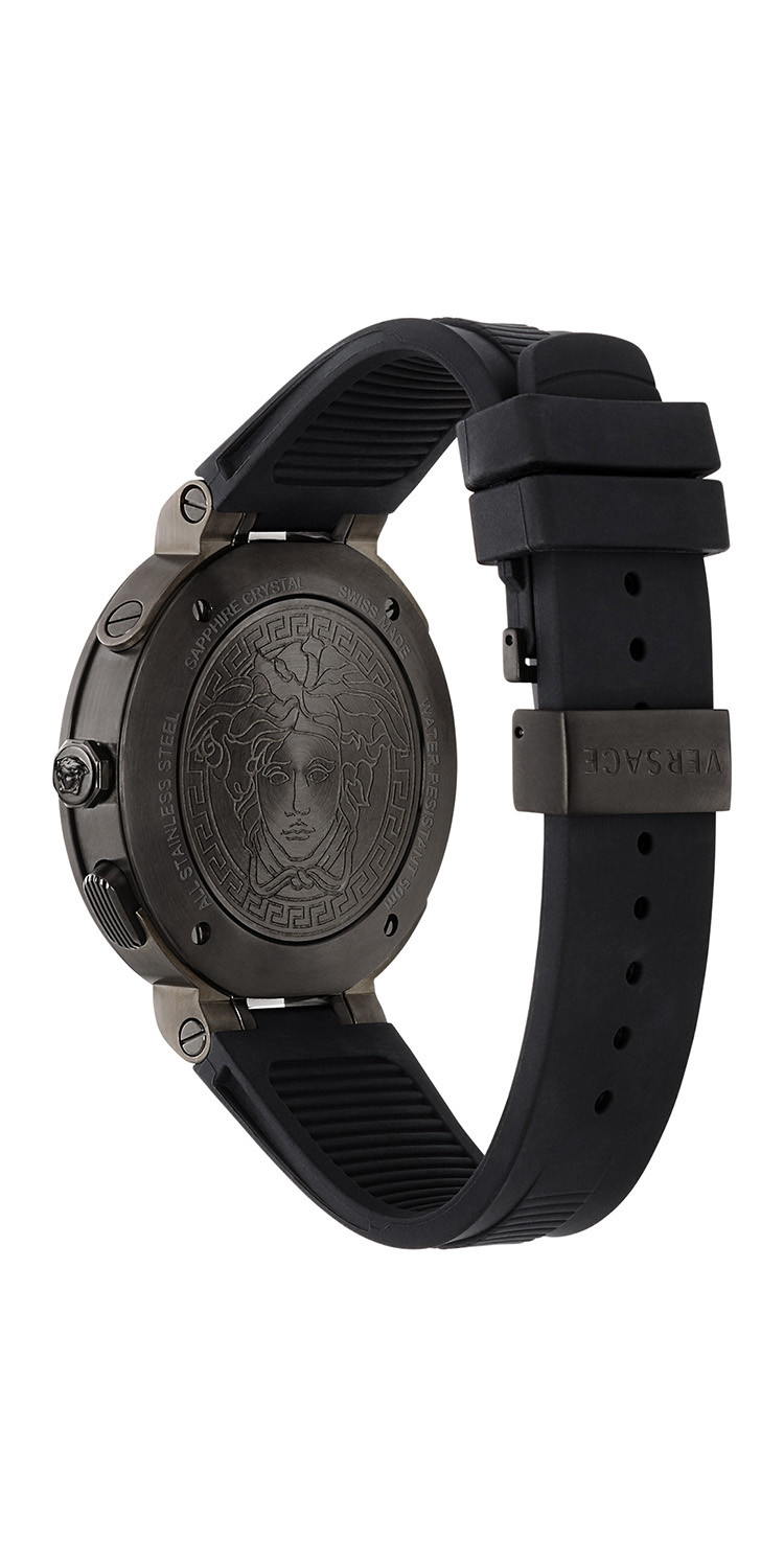 versace/范思哲v-extreme pro系列男士圆形石英腕表,vcn020017型号