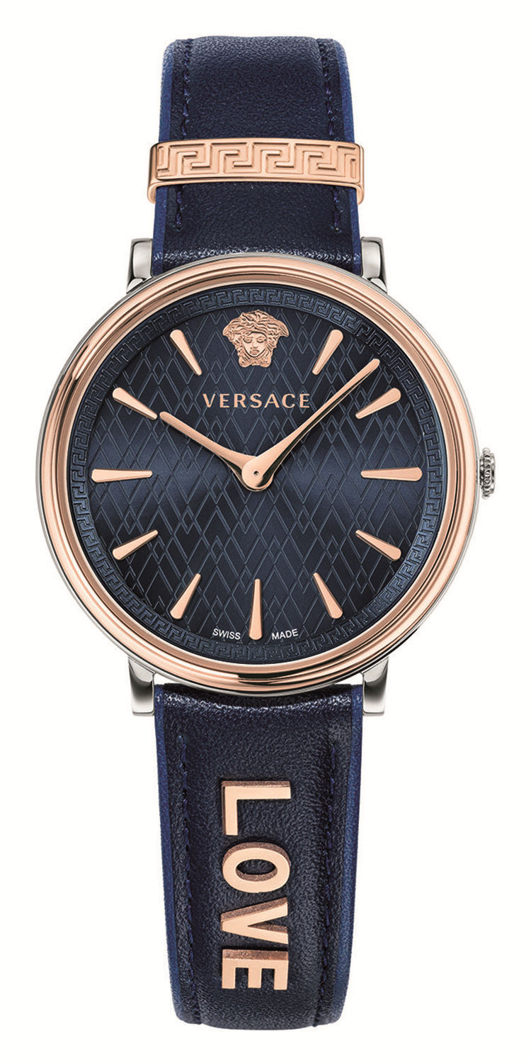 【可用双11券】versace/范思哲v circle 系列女士圆形石英腕表,vbp