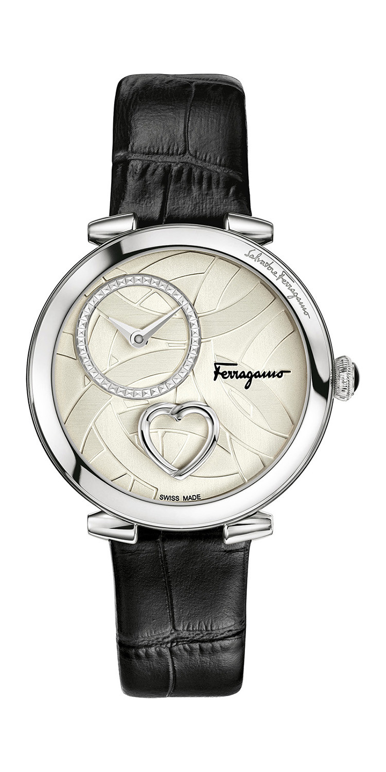 salvatore ferragamo/菲拉格慕cuore ferragamo系列女士圆形石英腕表