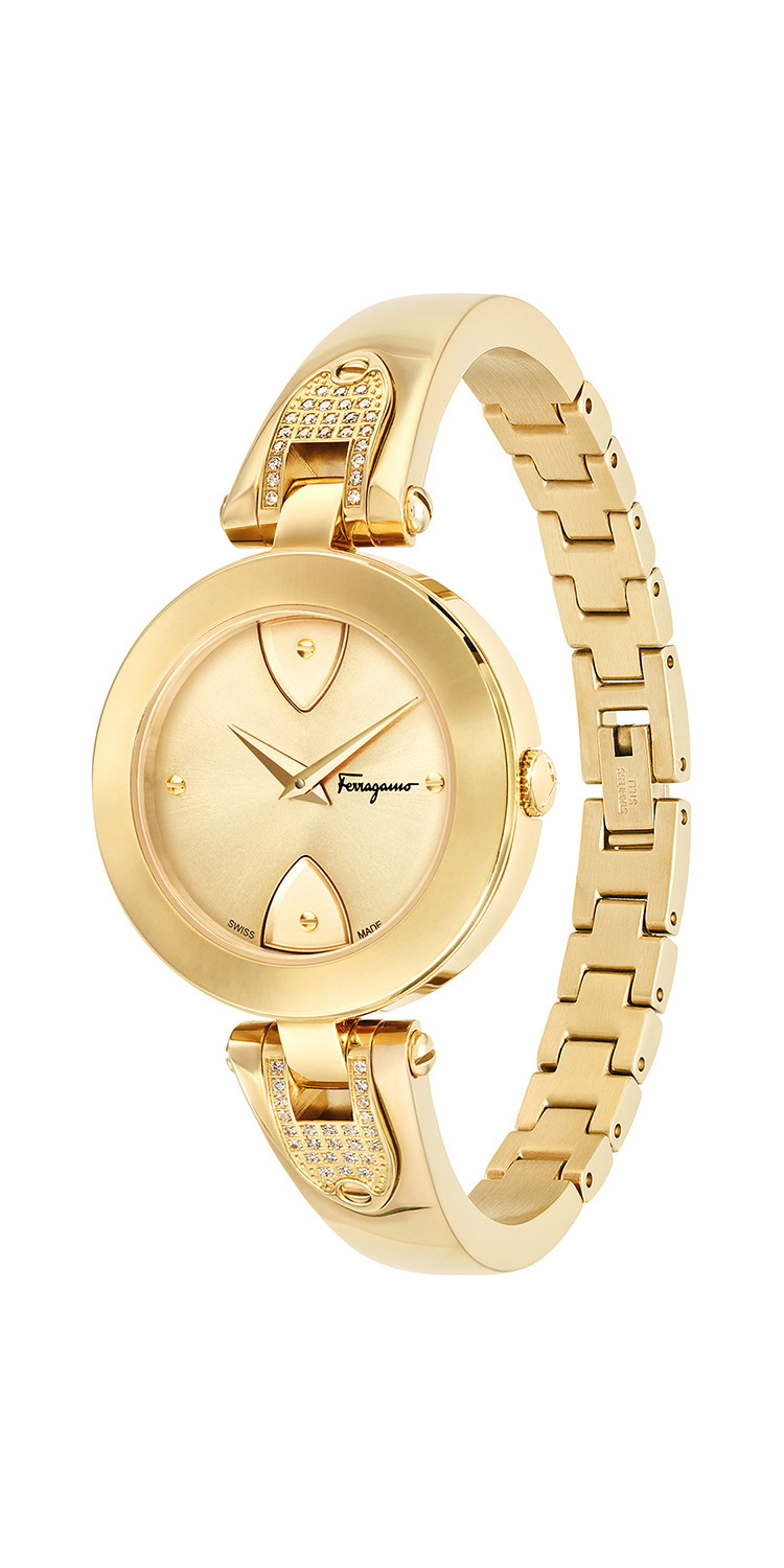 salvatore ferragamo/菲拉格慕gilio系列女士圆形石英腕表,fiw090017