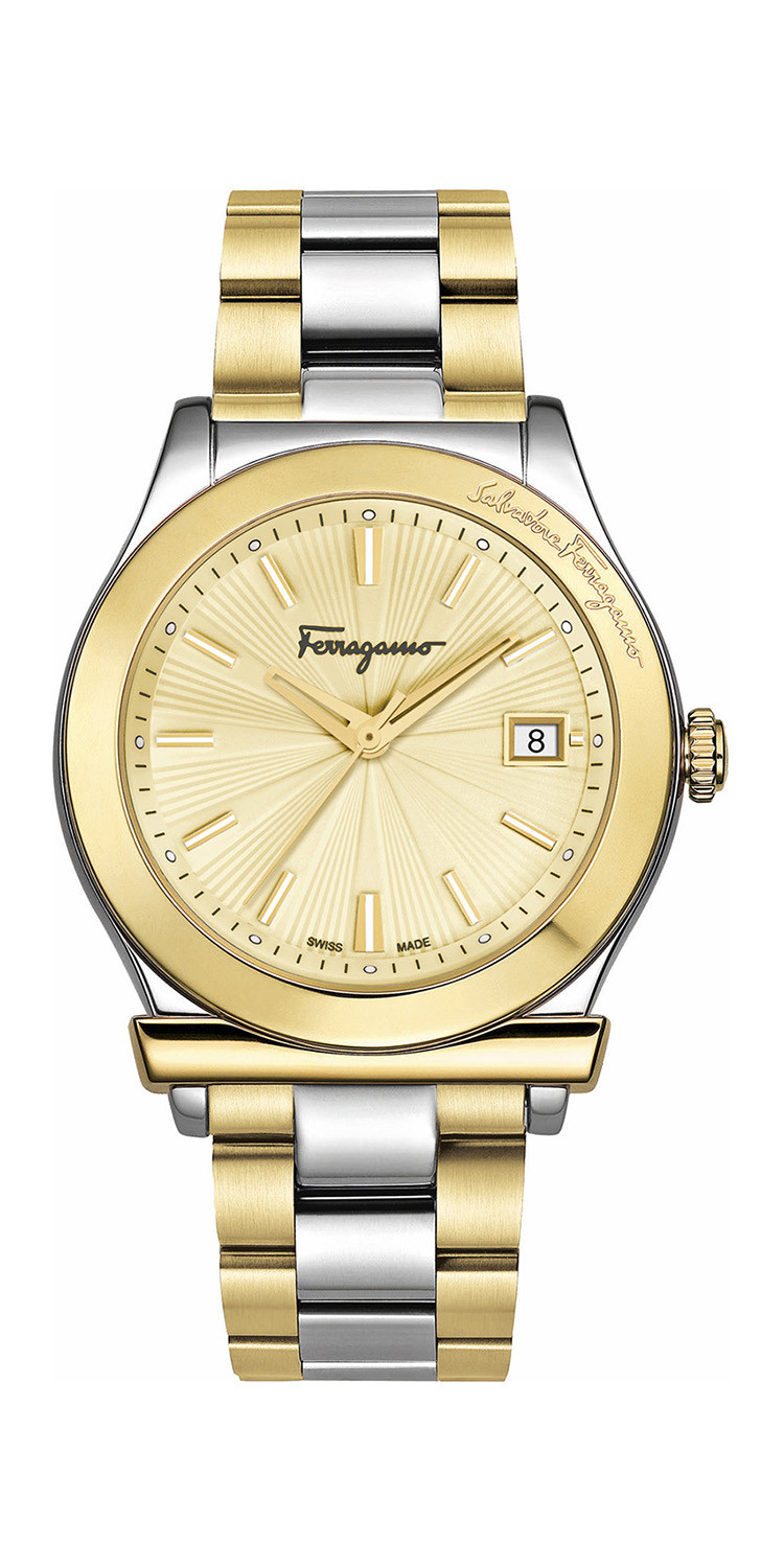 salvatore ferragamo/菲拉格慕 ferragamo 1898系列男士圆形石英腕表