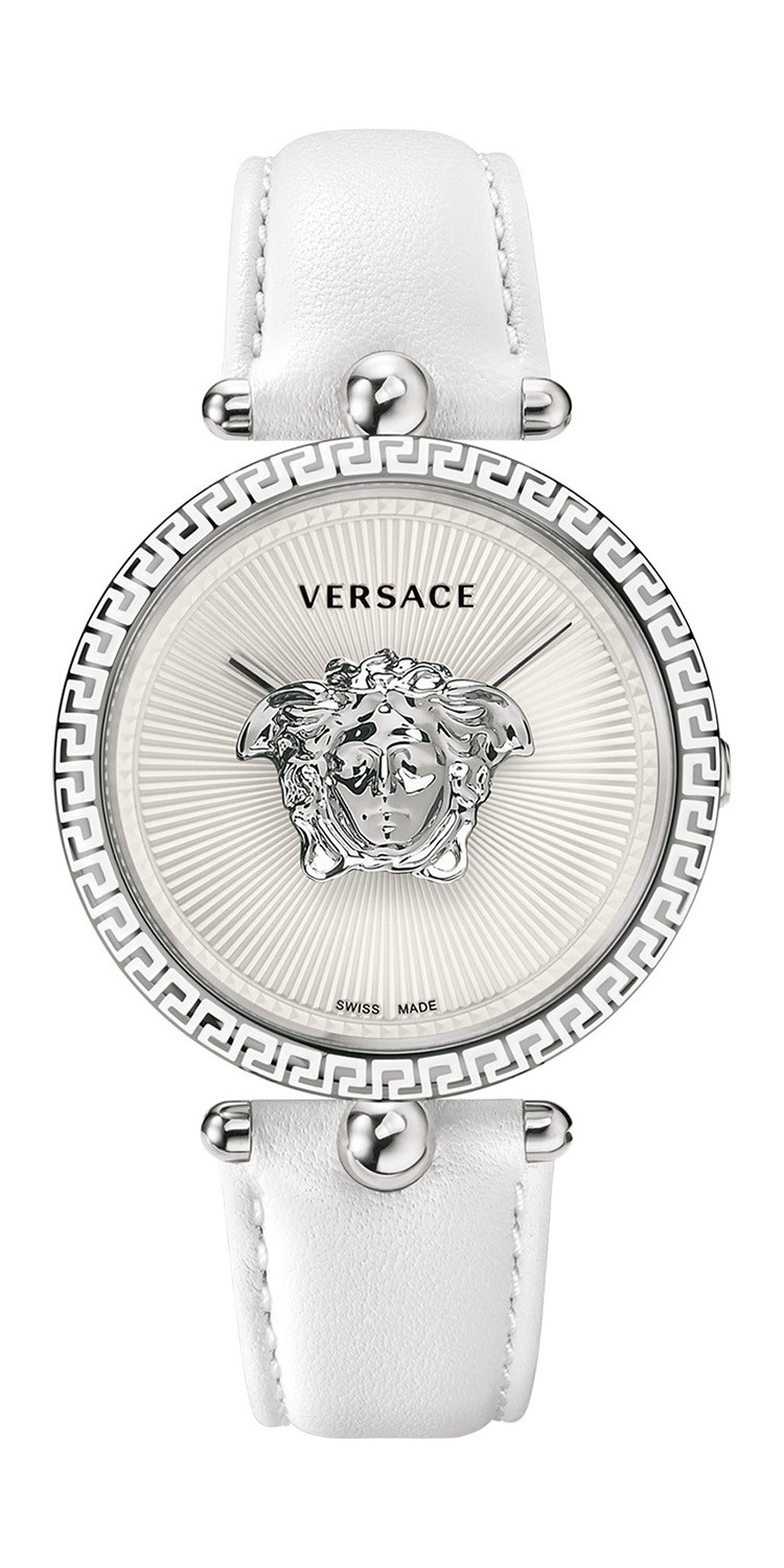 versace/范思哲palazzo empire系列圆形石英腕表,vco010017型号