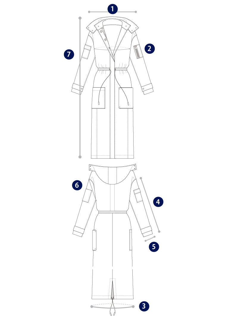 vacae/vacae 2017秋冬绒毛口袋抽绳连帽外套女士大衣