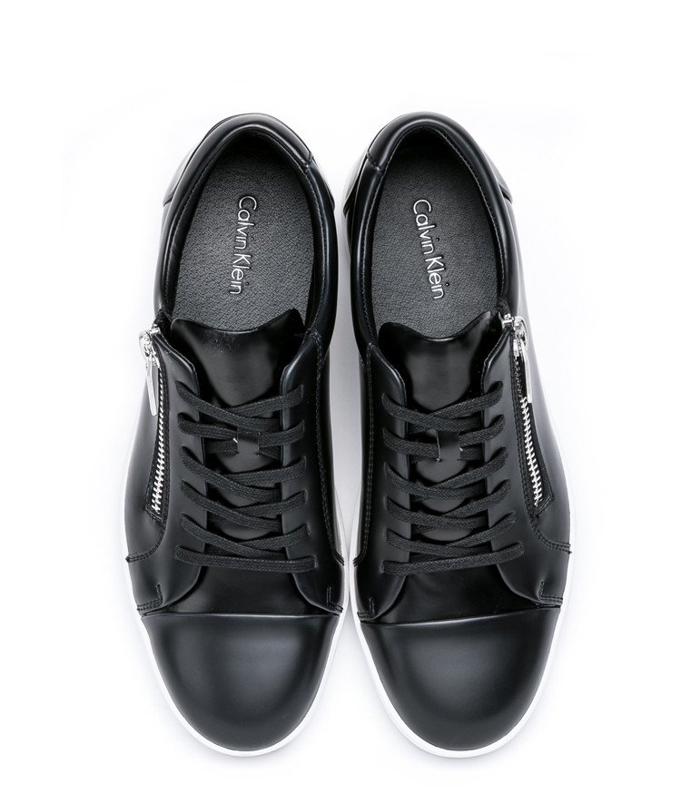 calvin klein/卡尔文·克莱因系带开边珠板鞋