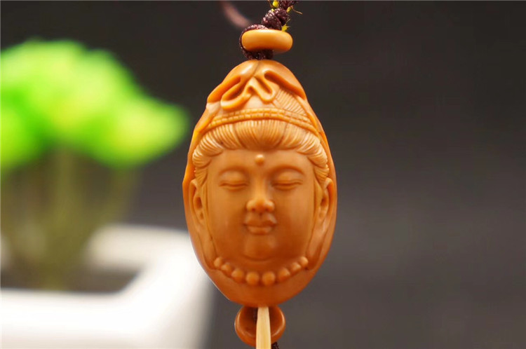 yangang/颜刚 颜刚雕刻工作室 单件《观音头》