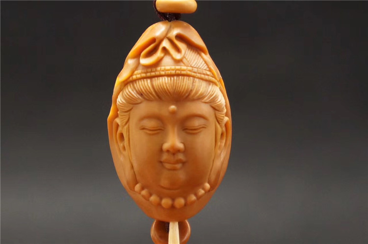 yangang/颜刚 颜刚雕刻工作室 单件《观音头》