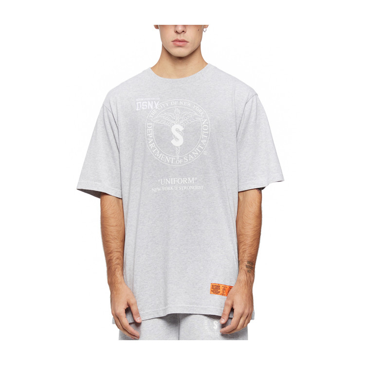 【10 corso como】heron preston/heron preston男士短袖t恤灰色印花