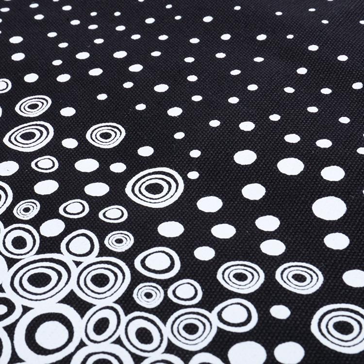 10 corso como/10 corso como dor系列 女士 黑色渐变圈圈帆布袋/3224