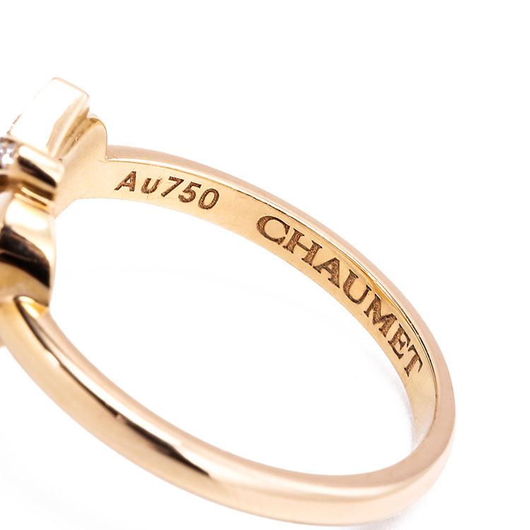chaumet/尚美 liens系列18k金钻石戒指