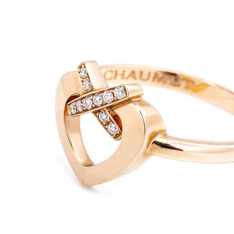 chaumet/尚美 liens系列18k金钻石戒指