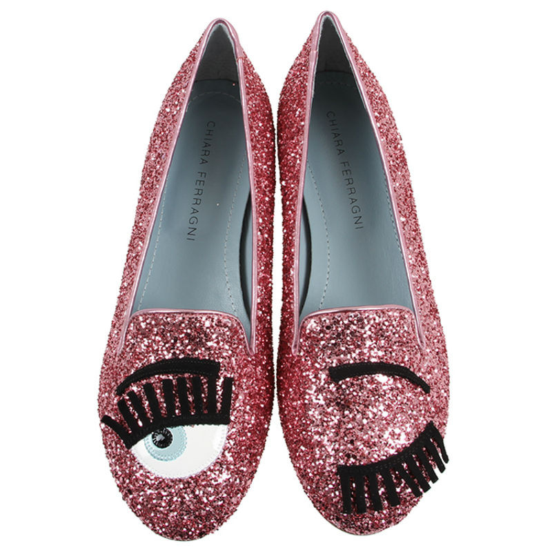 chiara ferragni/chiara ferragni 织物 女士女士乐福鞋