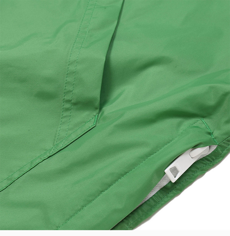 burberry/博柏利 周冬雨同款 女士绿色尼龙时尚连帽拉链防风防晒服