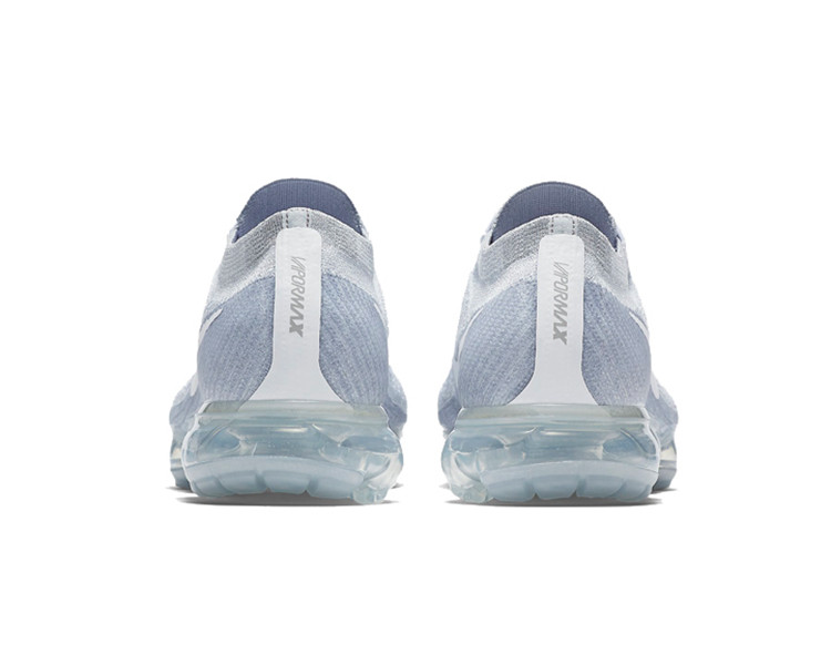 nike air vapormax 全白无鞋带 大气垫 跑鞋 aq0581-002
