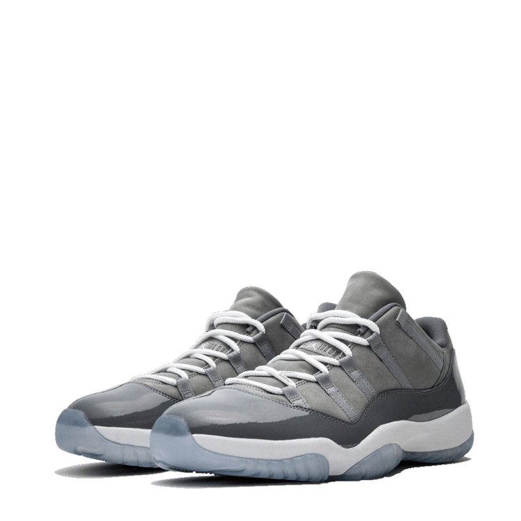air jordan 11 low aj11 低帮 酷灰麂皮 528895-003 情侣款