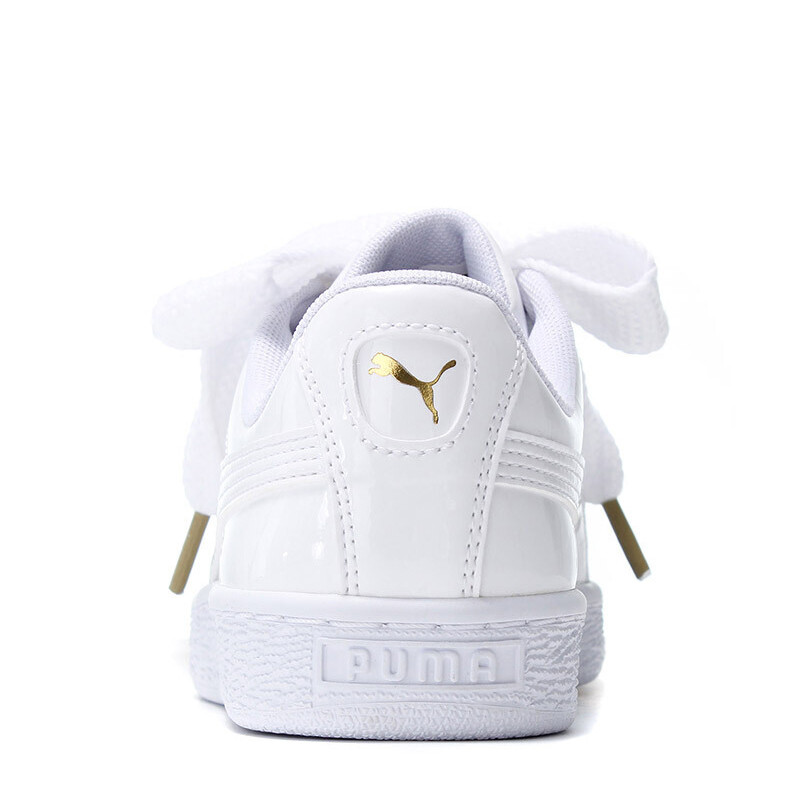 puma彪马女鞋板鞋2017新款basket heart蝴蝶结刘雯蕾哈娜36307302