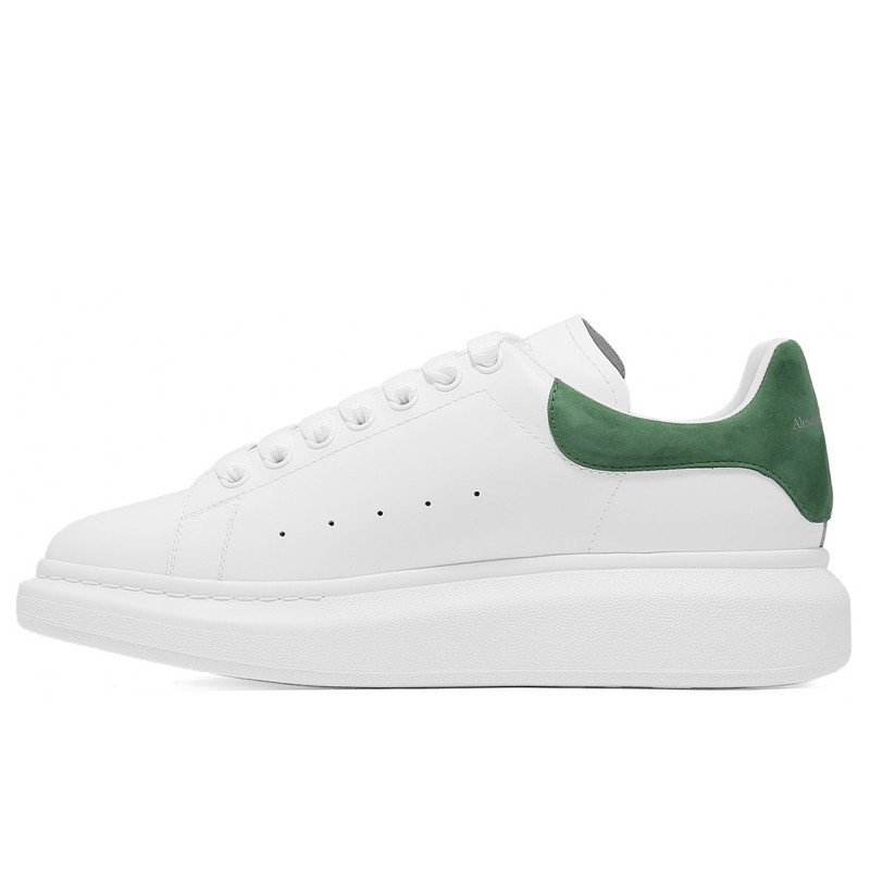 alexander mcqueen/亚历山大麦昆 19春夏 男士 白色绿尾 休闲运动鞋