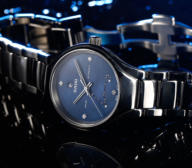 rado/雷达真系列黄道十二宫双鱼座全球限量款女士自动