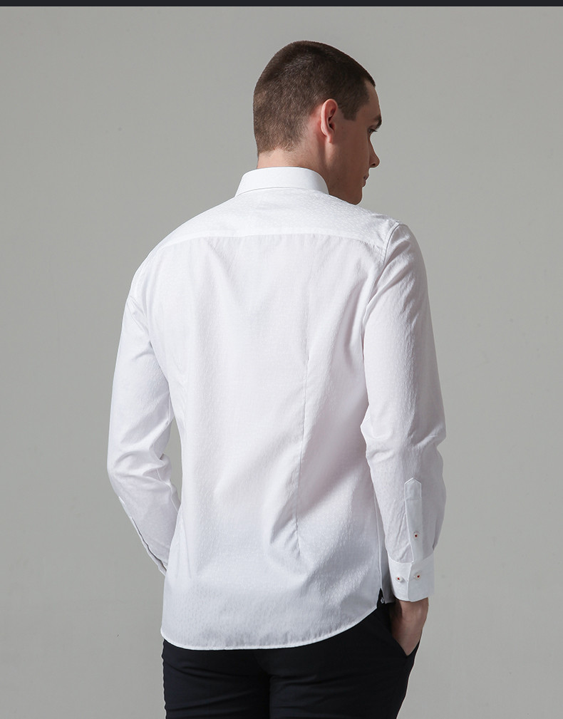 【designer menwear】jeff banks/杰夫班克斯春夏男士长袖衬衫白衬衫