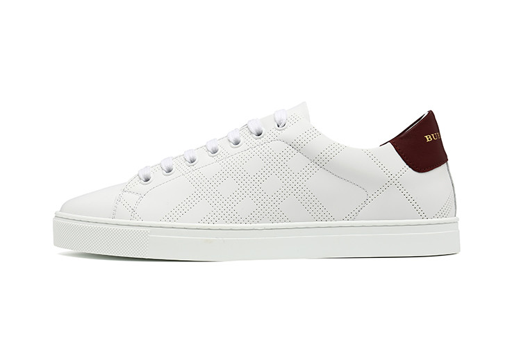 19春夏 burberry/博柏利 男鞋 男士休闲运动鞋 板鞋 小白鞋4058520