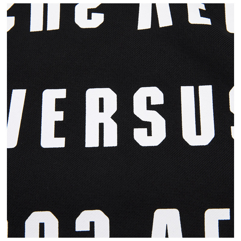 versus/versus印花logo字母图案装饰纯棉套头男卫衣