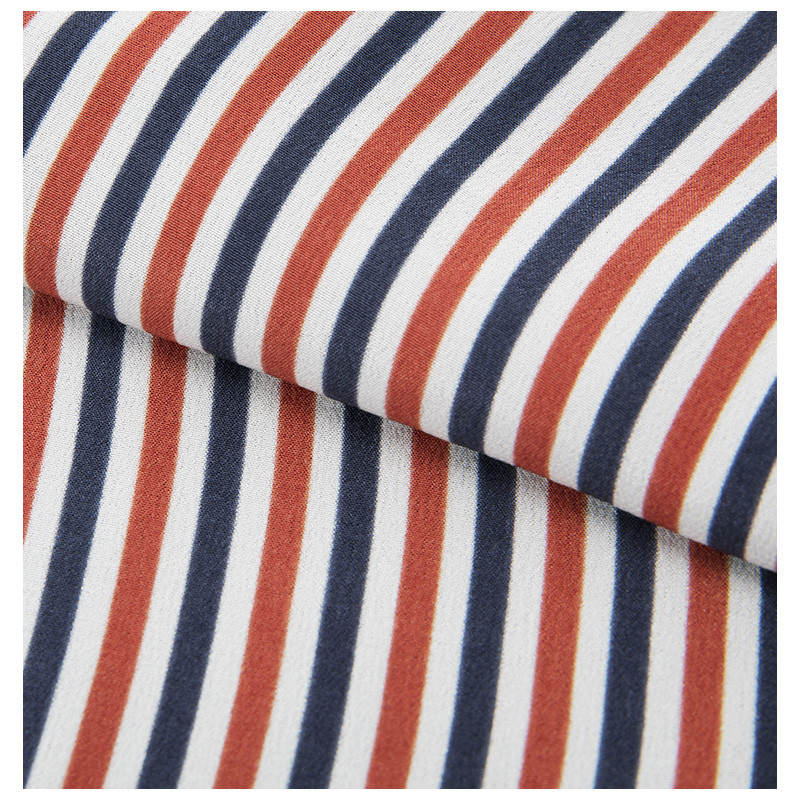 thombrowne/thombrowne拼色设计经典红白蓝条纹装饰纯羊毛百褶裙女士