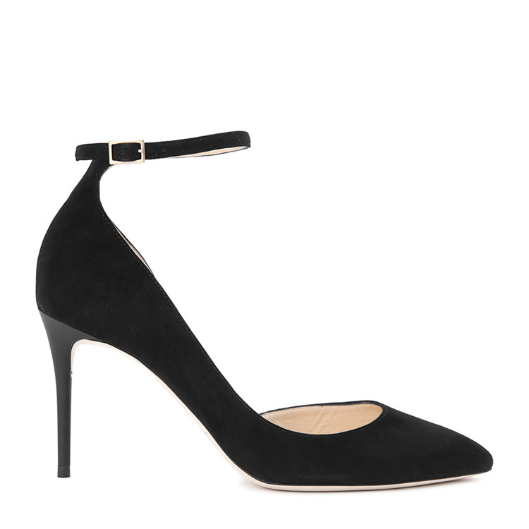 【Jimmy Choo周仰杰 高跟鞋】JimmyChoo/周仰杰LUCY系列羊皮材质一字扣带女士尖头高跟鞋【正品 价格 图片】 - 寺库网