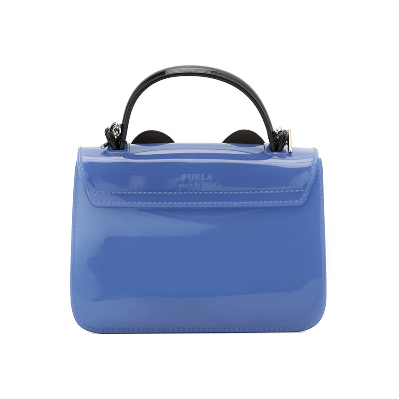 furla/芙拉candy花朵装饰果冻包迷你塑料其他女士斜挎包 蓝色