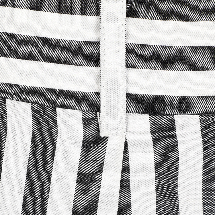 damirdoma/damirdoma2018春夏paze灰白条纹棉麻男士休闲裤