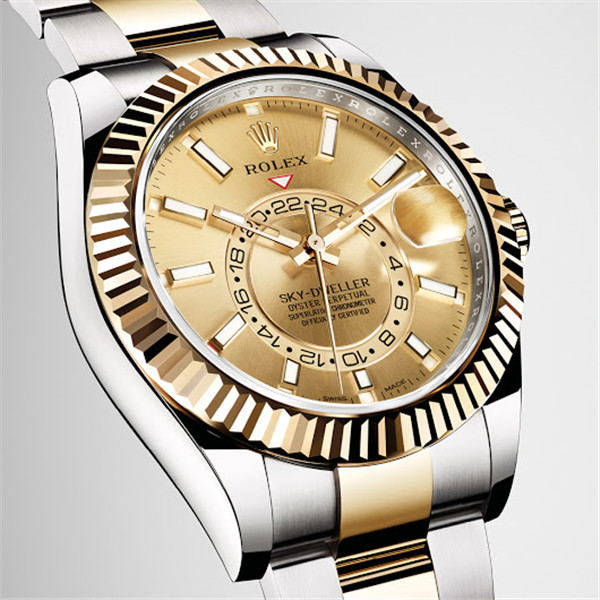 rolex/劳力士 sky-dweller系列年历功能男士自动机械腕表m326933-0001