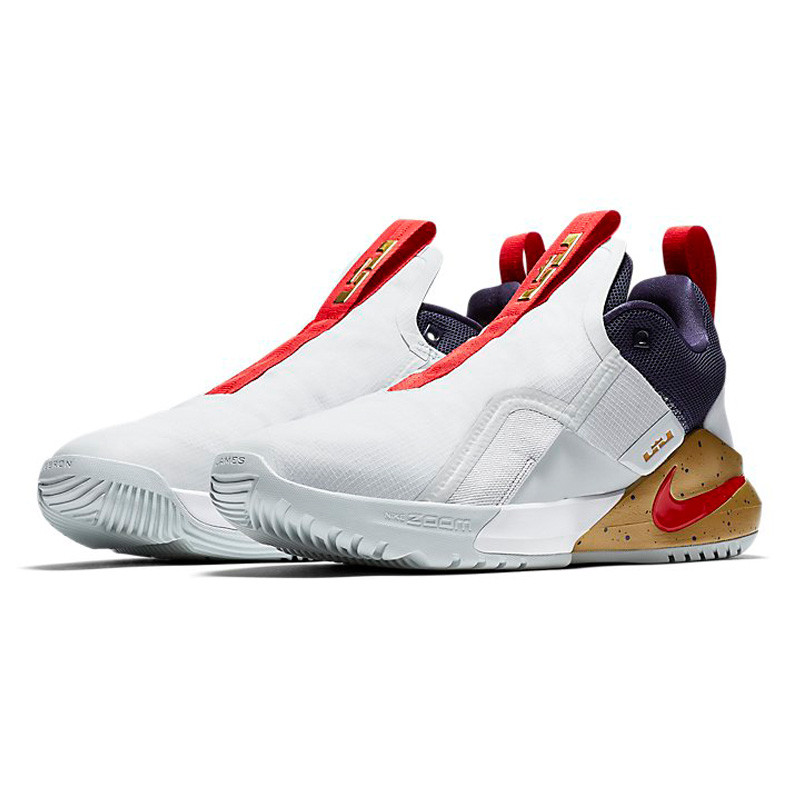 nike/耐克男鞋2018詹姆斯lbj使节11气垫缓震耐磨实战篮球鞋ao2920-002