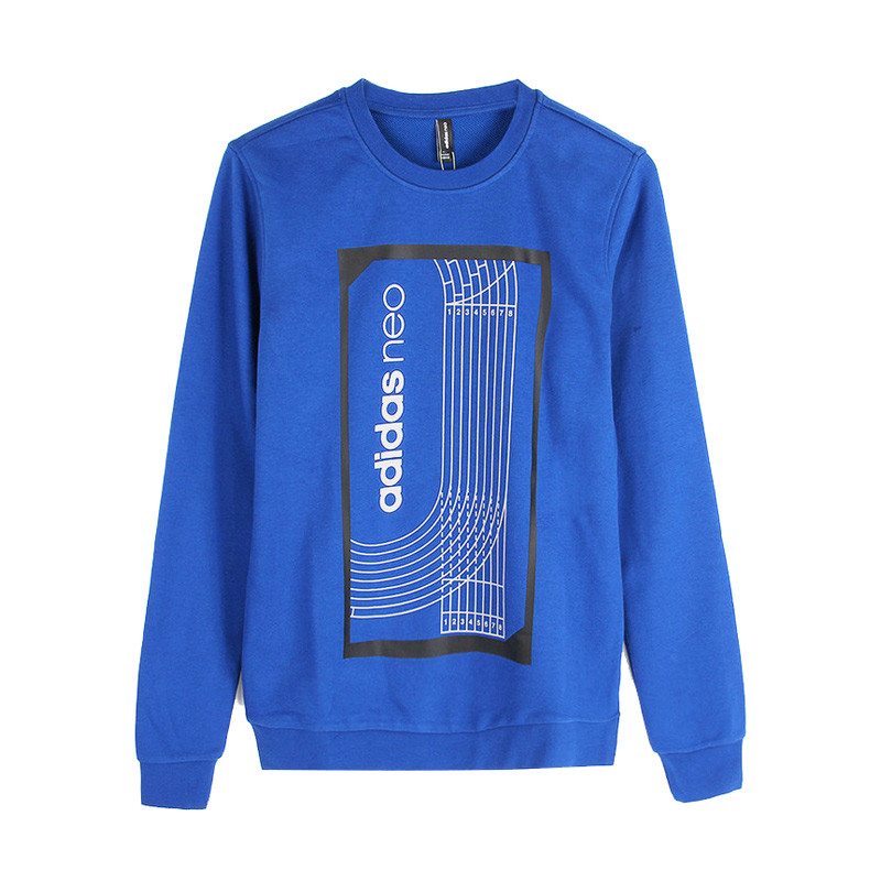 adidas/阿迪达斯男款neo保暖舒适休闲圆领图案卫衣dm4194